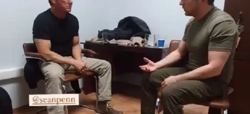 Sean Penn est à Kiev