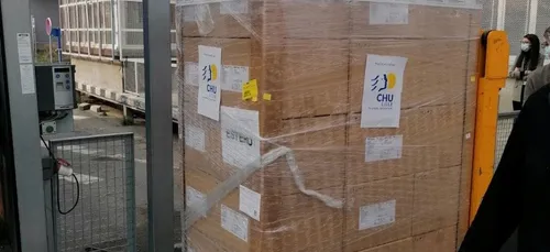 Le CHU de Lille envoie matériels médicaux et médicaments en Ukraine