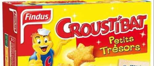 Un lot de poissons panés de la marque "Croustibat" vendu par les...
