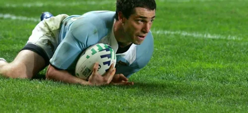 Le rugbyman argentin Federico Martin Aramburu, ancien joueur de...