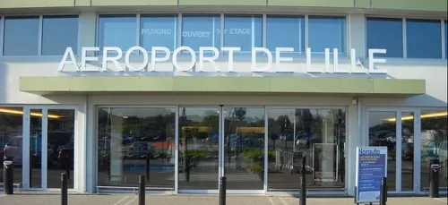 Mouvement de grève à l'aéroport de Lille Lesquin