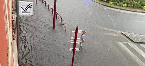 Des inondations hier soir à Hazebrouck