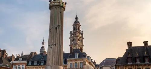 La fontaine de la Grand Place à l'arrêt