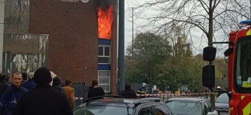 Un foyer d'hébergement touché par un incendie ce week end à Lille
