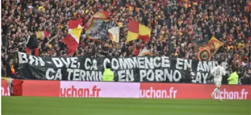 Banderoles insultantes : le RC Lens sanctionné