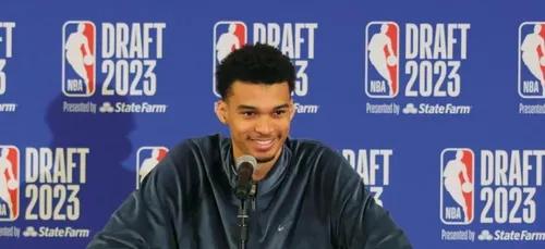 Victor Wembanyama drafté par les San Antonio Spurs !