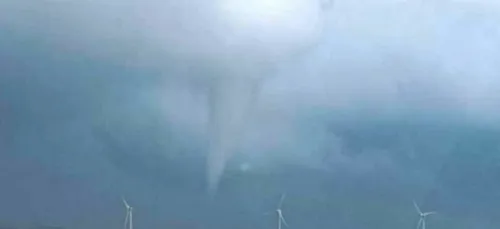 Une tornade ou un tuba observé hier dans le Pas de Calais !