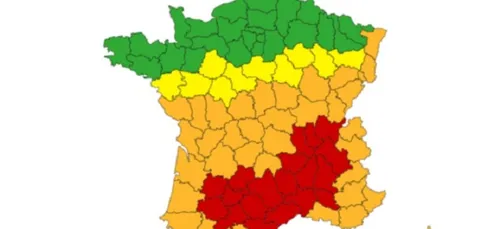 19 départements désormais en vigilance rouge canicule