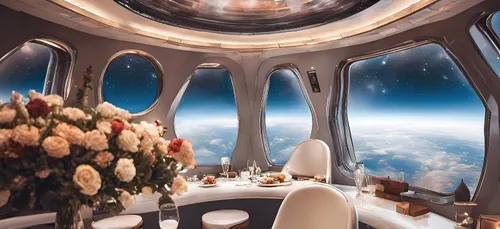 Un restaurant français ouvre dans l'espace