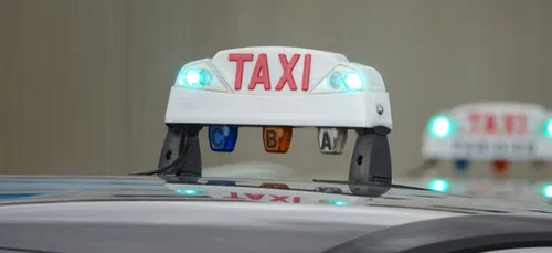 La mobilisation des taxis aujourd'hui autour de la métropole...