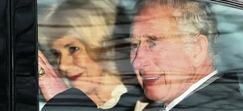 Apparition publique pour le Roi Charles III, hier