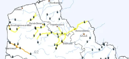 Risque de crue dans le Pas de Calais : la situation sous surveillance
