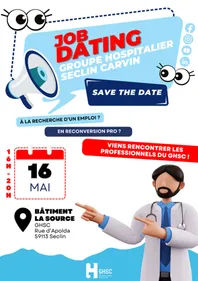 Job Dating + Portes ouvertes IFAS au Groupe Hospitalier Seclin...