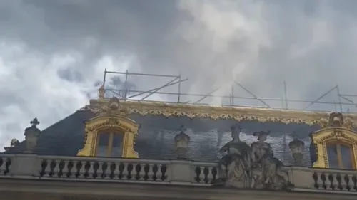 Un début d'incendie au château de Versailles