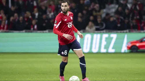 Le joueur du LOSC, Nabil Bentaleb, hospitalisé