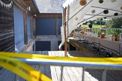 Une enquête est en cours après l'effondrement mortel d'une terrasse...
