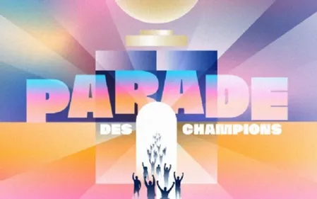 La grande parade des champions se déroulera sur les Champs Elysées,...