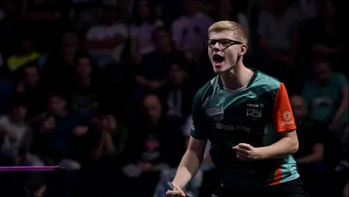 Félix Lebrun entre dans l'histoire du tennis de table !