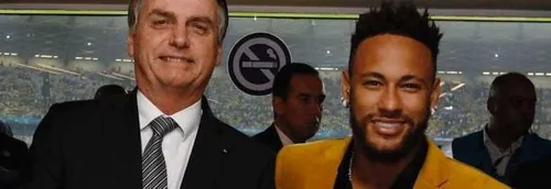 Neymar reçoit le soutien de Bolsonaro et du gouvernement brésilien