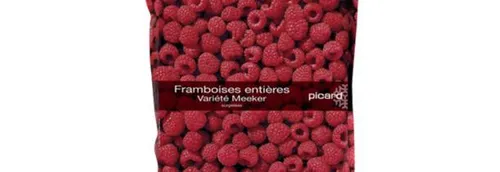 Picard : Avis de rappel pour des framboises surgelées suspectées de...