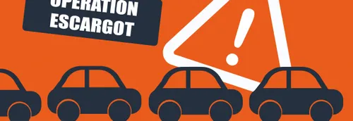 OPERATION ESCARGOT en cours des forains sur la métropole lilloise