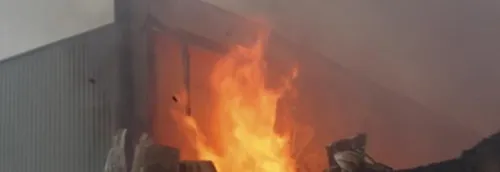 Incendie à Bailleul : Les pompiers sont toujours sur place