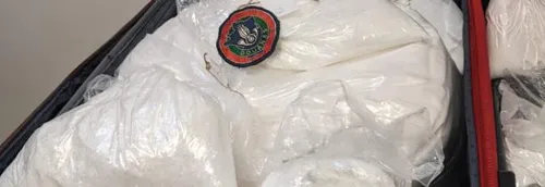 61 kg de produits de coupage de la cocaïne saisis par les douanes...