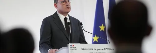 Jean Castex et Olivier Véran tiendront une conférence de presse ce...