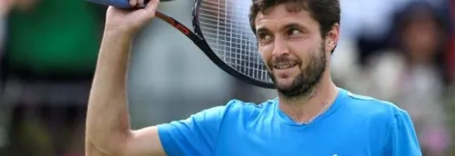 Le tennisman français Gilles Simon fait une pause dans sa carrière