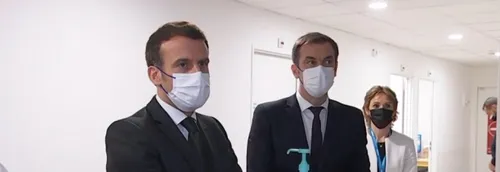 Emmanuel Macron visitera un centre de vaccination à Valenciennes ce...