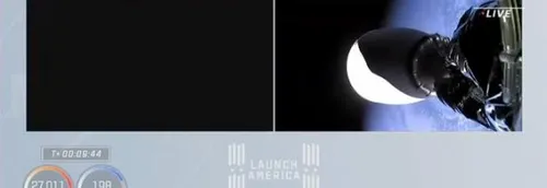 Thomas Pesquet : "Falcon 9" vient de décoller avec 4 astronautes...