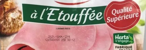 Rappel produit Listeria : Du jambon de la marque Herta et un...
