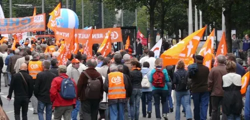 Manifestation des salariés de l'EPMS de St Brévin les Pins