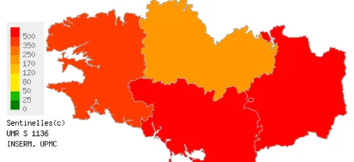 La grippe progresse à vitesse Grand V en Bretagne