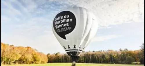 Les couleurs de "Golfe du Morbihan Vannes tourisme" s'affichent en...
