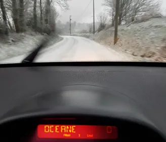 C'est l'arrivée de la neige aujourd'hui