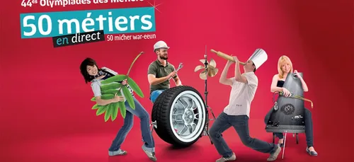 45emes Olympiades des métiers à Saint-Brieuc