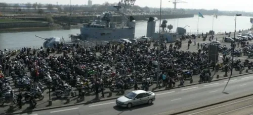 Les Motards en Colère ont manifesté ce WE en Bretagne