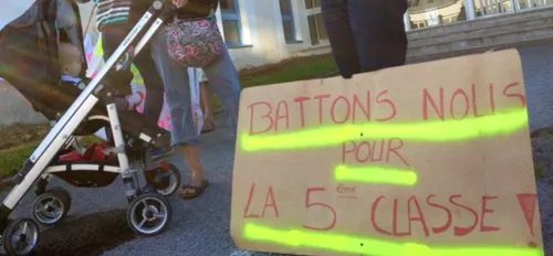Manifestation hier après midi à Vannes de l'intersyndicale