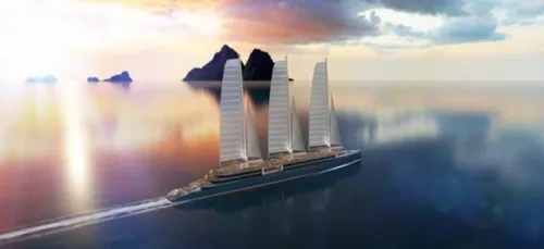 Bientôt des voiles sur les paquebots !