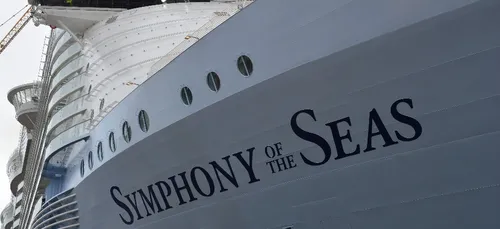 L'image du WE : le départ du "Symphony of the Seas"