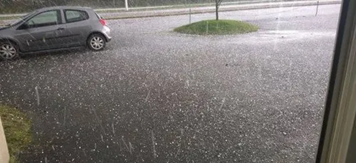 Les trombes d'eau qui se sont abattus sur le Morbihan, hier soir,...