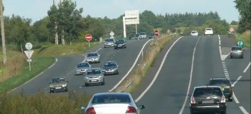 Amélioration à venir des conditions de circulation sur la route...