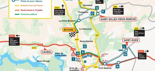 Tour de France  : le point sur les perturbations