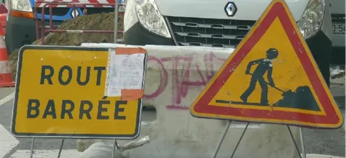 Fermeture du pont Kermaria à Lannion