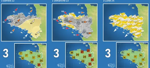 Tempête ou coup de vent sur la Bretagne, ce week-end ?