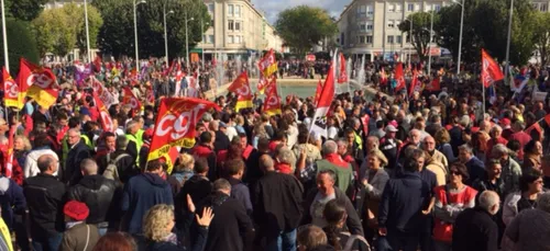 1e grosse mobilisation syndicale de la rentrée en Loire-Atlantique