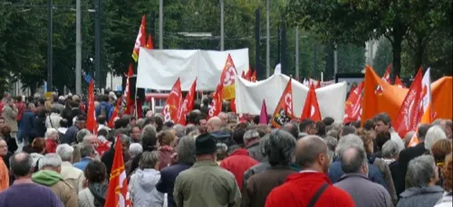 Les retraités mobilisés hier en Bretagne Sud