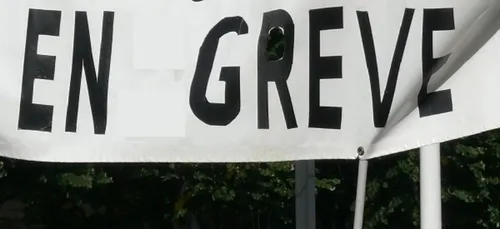 Grève au CMS à Lannion
