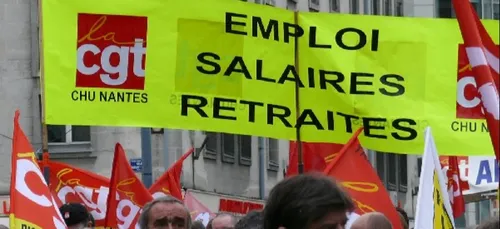 Les retraités dans la rue